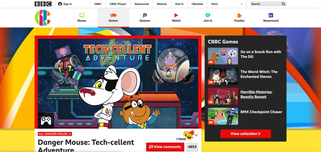 game websites for kids